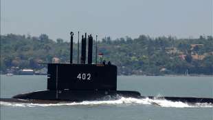 Vermisstes indonesisches U-Boot vermutlich gesunken