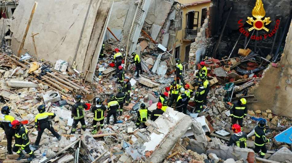 Vier weitere Leichen nach H&auml;userexplosion auf Sizilien geborgen