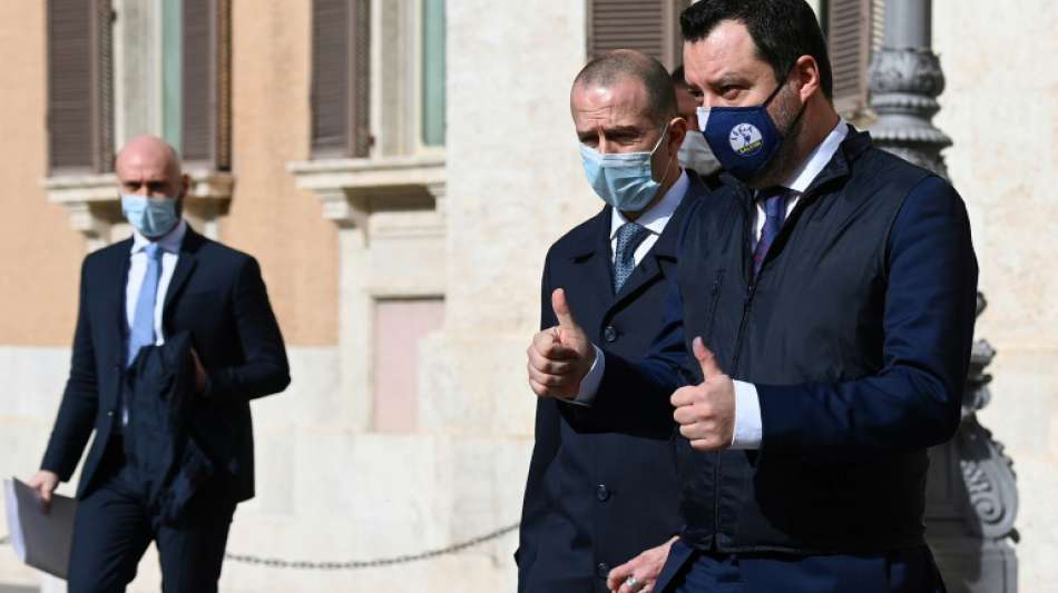 Salvini stellt in Italien Unterst&uuml;tzung f&uuml;r Draghi-Regierung in Aussicht