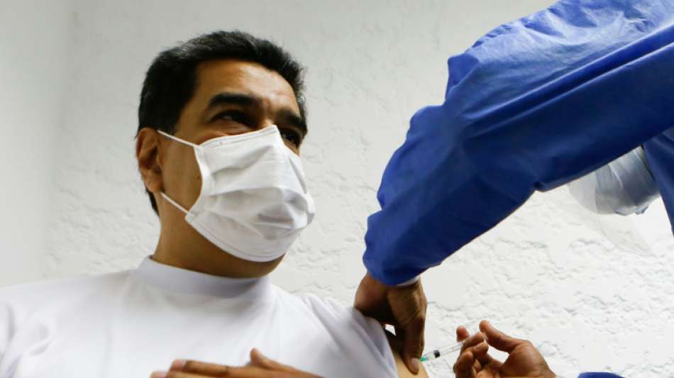 Venezuelas Staatschef Maduro mit Sputnik V geimpft