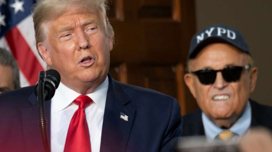 Trump bezeichnet Wohnungsdurchsuchung bei Giuliani als "sehr, sehr unfair"