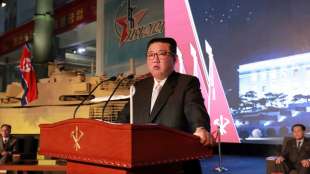 Kim Jong Un gibt USA Schuld an milit&auml;rischen Spannungen auf koreanischer Halbinsel