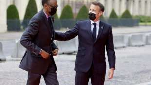 Frankreichs Pr&auml;sident Macron in Ruanda und erstmals in S&uuml;dafrika