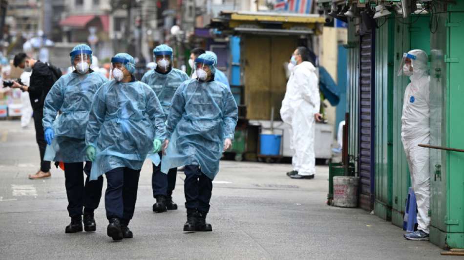 Wachsender Unmut in Hongkong &uuml;ber Corona-Lockdowns ohne Vorwarnung