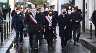 Frankreich gedenkt der Opfer des Anschlags auf das Satireblatt Charlie Hebdo 