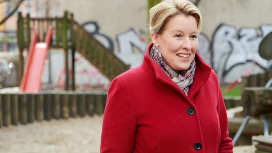 Berliner SPD k&uuml;rt Giffey zur Spitzenkandidatin f&uuml;r Abgeordnetenhauswahl