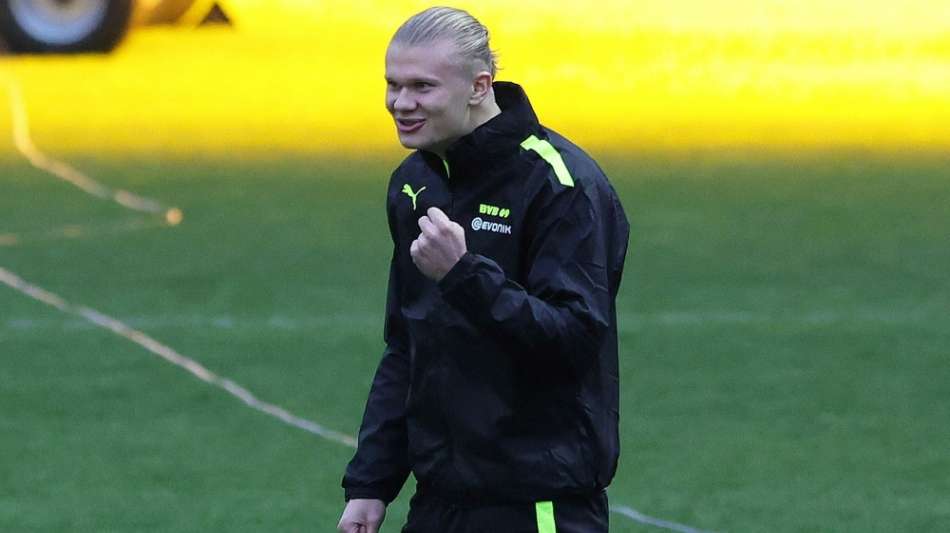 Hoffnung beim Borussia Dortmund (BVB): Haaland trainiert komplett mit