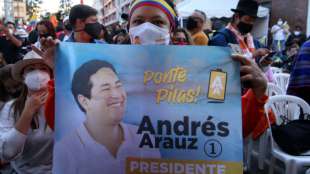 Linkspolitiker Arauz ruft sich zum Sieger der Wahl in Ecuador aus