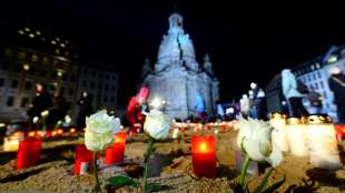 Dresden gedenkt der Zerst&ouml;rung der Stadt vor 77 Jahren