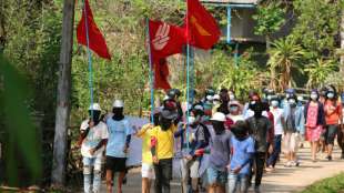 Bombenexplosion vor Milit&auml;r-Bankfiliale in Myanmar - ein Verletzter