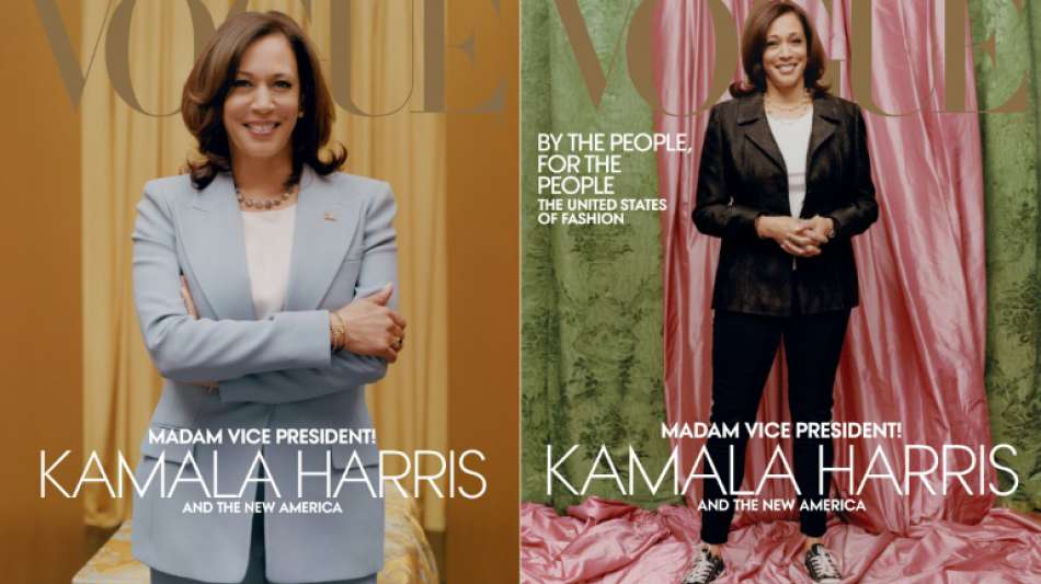 "Vogue" k&uuml;ndigt Sonderausgabe mit zweitem Bild von Kamala Harris an 