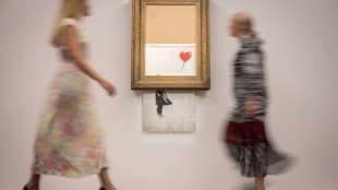 Halb geschreddertes Banksy-Kunstwerk steht wieder zum Verkauf