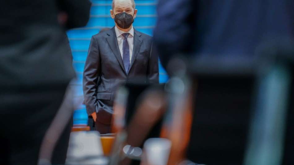 Bundeskanzler Scholz absolviert in der Ukraine-Krise Besuch in USA