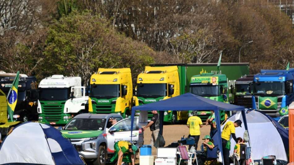 Lkw-Stra&szlig;enblockaden durch Bolsonaro-Anh&auml;nger in Brasilien beendet