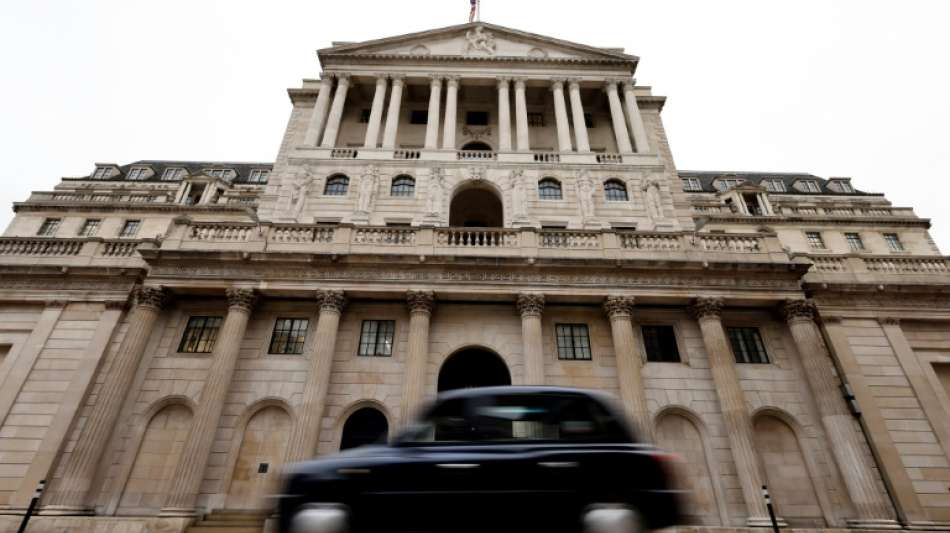 Britische Zentralbank erh&ouml;ht Leitzins im Kampf gegen Inflation