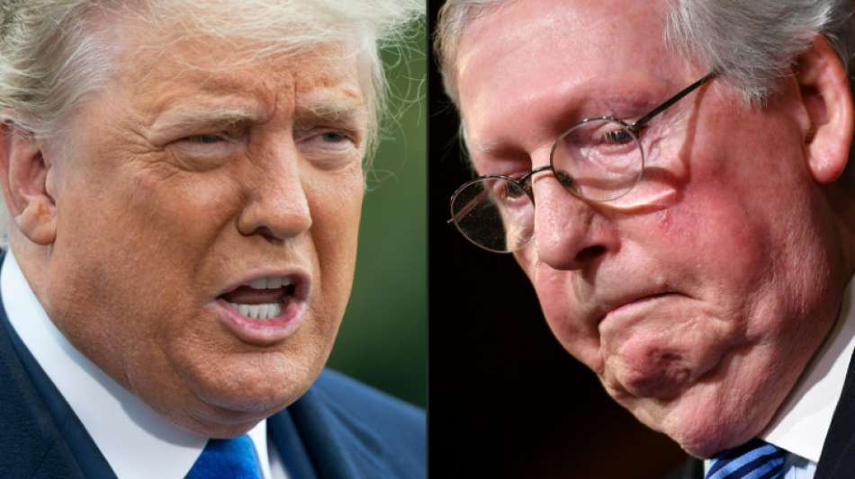 Trump beleidigt m&auml;chtigen republikanischen Strippenzieher McConnell