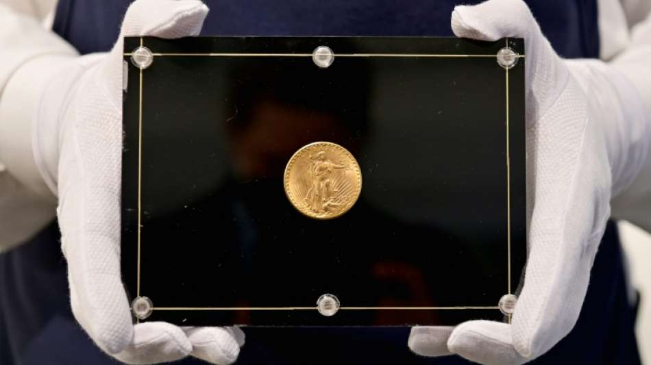 US-Goldm&uuml;nze f&uuml;r Rekordpreis von 18,9 Millionen Dollar versteigert