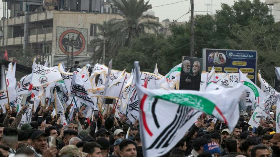 Tausende Iraker protestieren am zweiten Jahrestag von Soleimani-T&ouml;tung