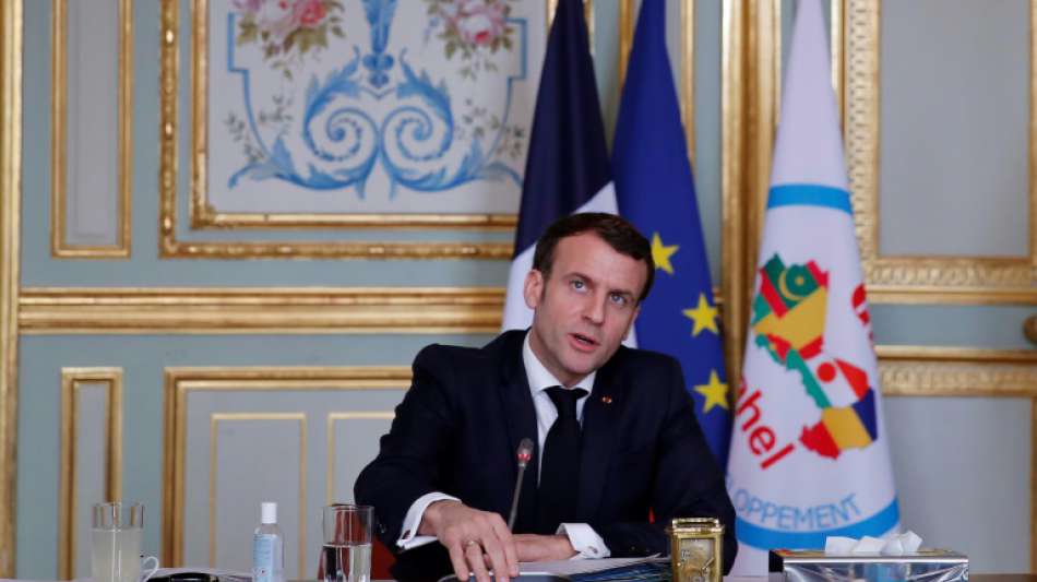 Macron dringt auf europ&auml;ische Milit&auml;rhilfe in der Sahelzone