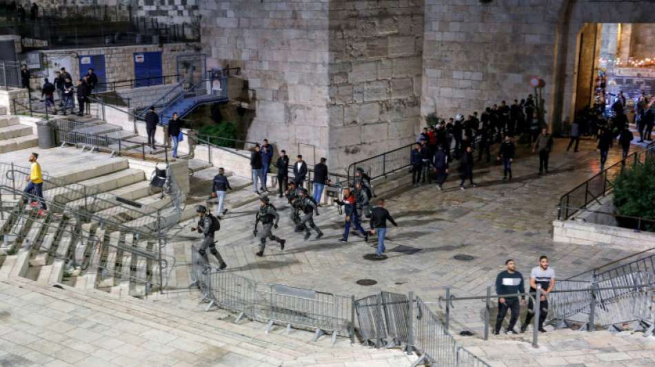 Schwerste Zusammenst&ouml;&szlig;e in Jerusalem seit mehreren Jahren