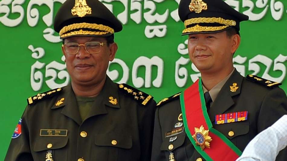 Kambodschas langj&auml;hriger Machthaber Hun Sen bereitet Sohn auf Nachfolge vor