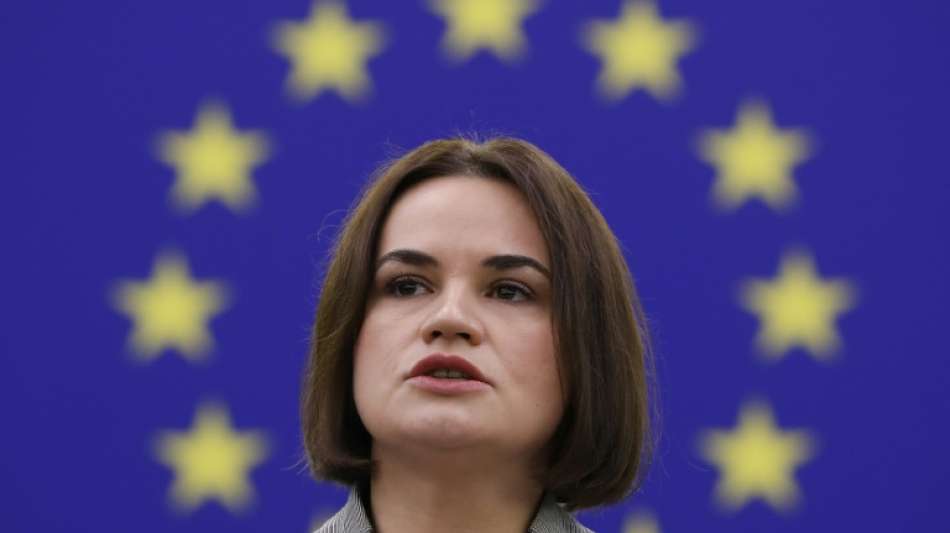 Tichanowskaja fordert EU zu entschlossenerem Handeln gegen Lukaschenko auf