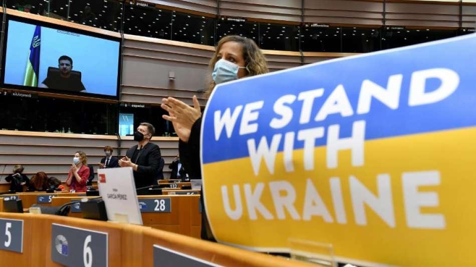 Von der Leyen sagt Ukraine 500 Millionen Euro an humanit&auml;rer Hilfe zu