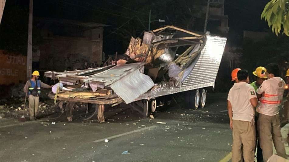 Mehr als 50 Migranten sterben in Mexiko bei Lastwagen-Unfall