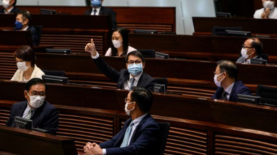 Hongkonger Parlament besiegelt von China verordnete Wahlrechtsreform