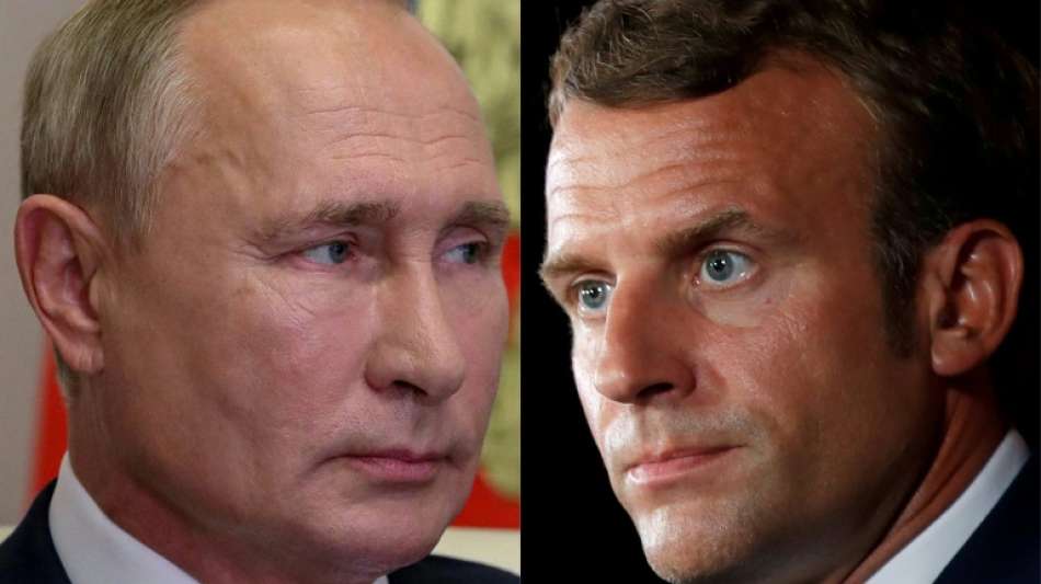 Macron fordert "gezielte europ&auml;ische Sanktionen" gegen Russland