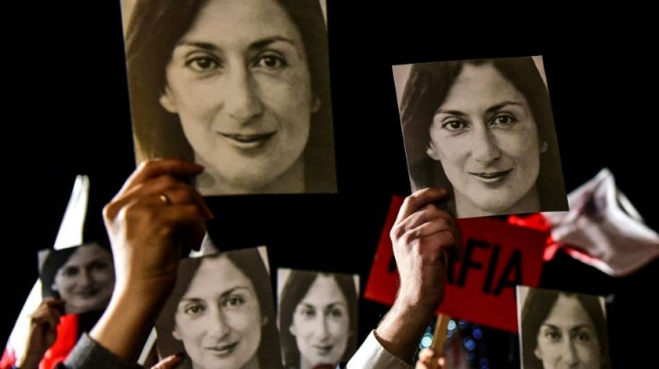 Erste Gef&auml;ngnisstrafe im Fall von ermordeter Journalistin in Malta