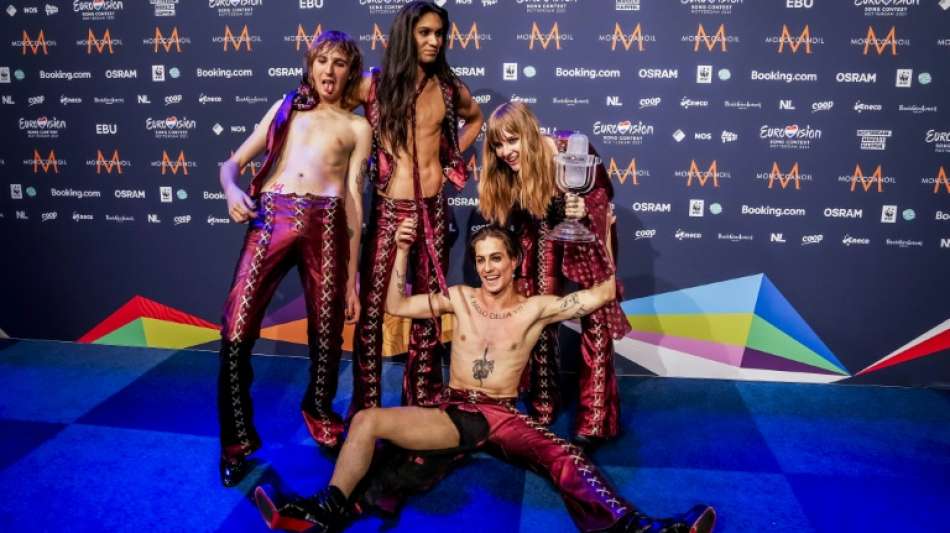 ESC-Gewinner Maneskin wird in ganz Europa geh&ouml;rt