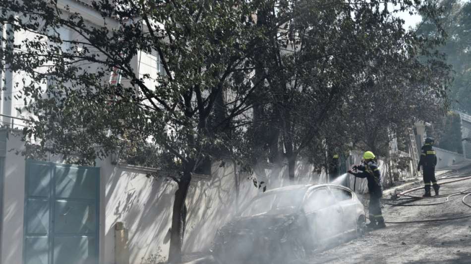 Waldbrand breitet sich n&ouml;rdlich von Athen aus