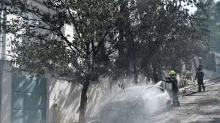 Waldbrand breitet sich n&ouml;rdlich von Athen aus