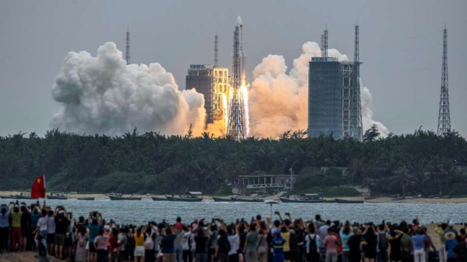 China bringt erstes Modul f&uuml;r seine Raumstation ins All