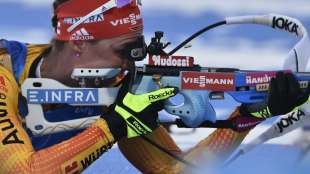 Biathlon: Herrmann im Einzel starke Dritte - Weidel und Voigt &uuml;berzeugen