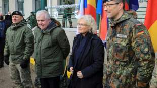 Lambrecht k&uuml;ndigt 350 weitere Bundeswehr-Soldaten f&uuml;r Litauen an