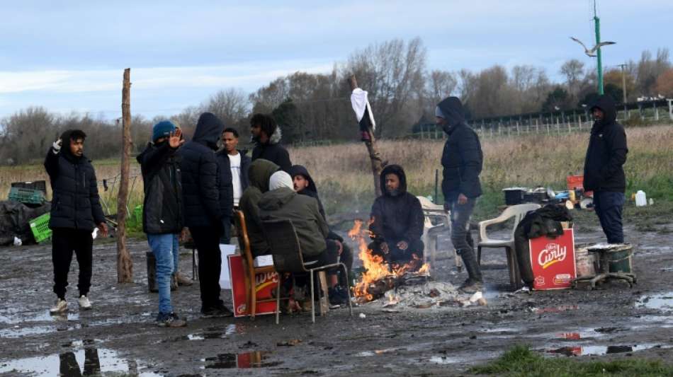 Verletzte bei R&auml;umung von Migrantenlager durch Polizei in Nordfrankreich