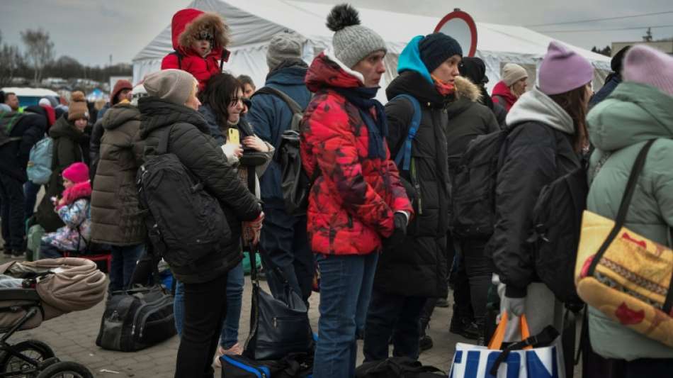 Grenzschutz: Mehr als eine Million Menschen aus der Ukraine nach Polen geflohen
