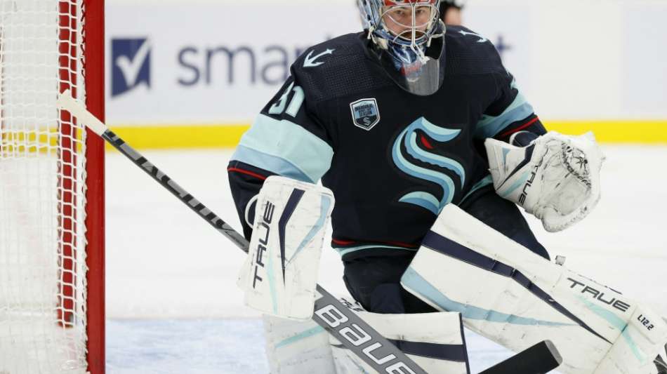 Eishockey: D&auml;mpfer f&uuml;r Grubauer und Kraken - Sturm siegt mit Wild