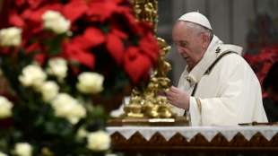 Papst ruft Menschen an Heiligabend zu Demut und Bescheidenheit auf