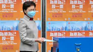 Geringe Wahlbeteiligung bei umstrittener Parlamentswahl in Hongkong