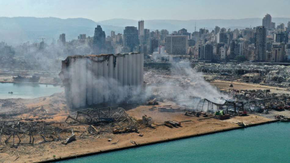 Experten empfehlen Abriss von ber&uuml;hmtem Silo am Beiruter Hafen nach Explosion