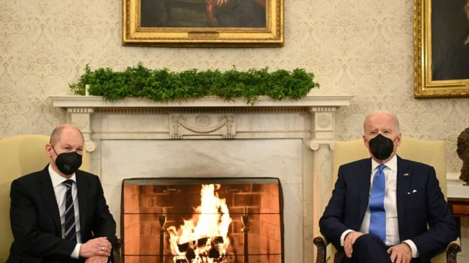 Scholz und Biden betonen bei Treffen enge Zusammenarbeit in Ukraine-Krise