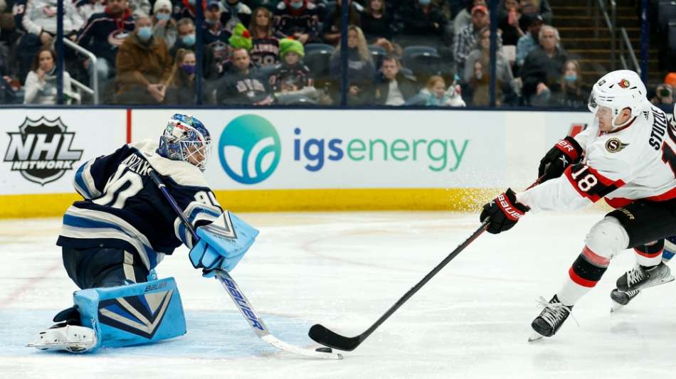 NHL: St&uuml;tzle schie&szlig;t Ottawa mit Solo zum Sieg