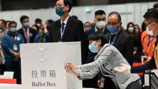 Beteiligung bei umstrittener Parlamentswahl in Hongkong auf Rekordtief