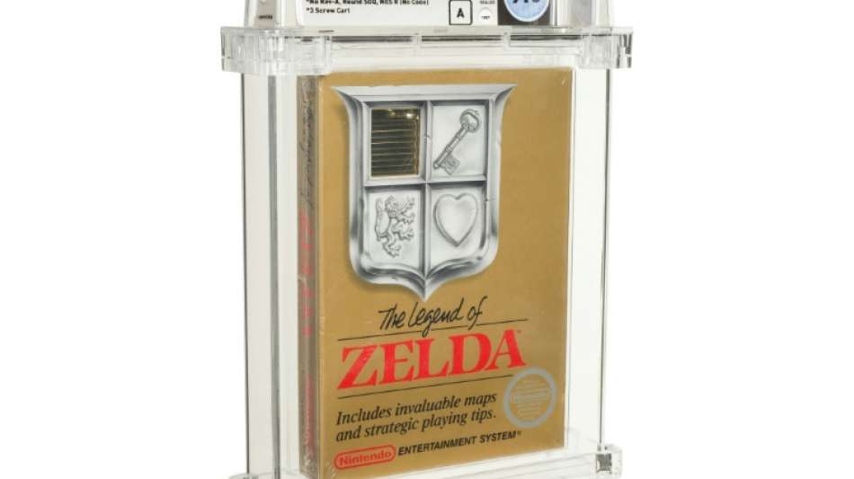 "Legend of Zelda"-Videospielkassette f&uuml;r Rekordsumme versteigert