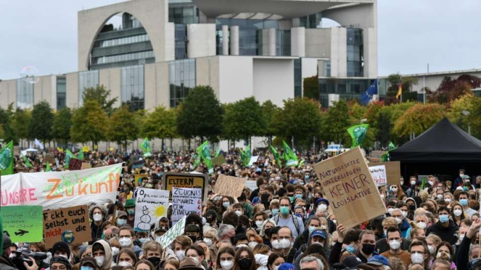 Demonstrationen von Fridays for Future in deutschen Gro&szlig;st&auml;dten angelaufen