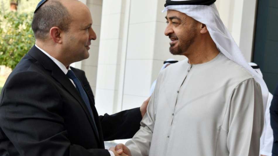 Historisches Treffen zwischen Bennett und Kronprinz von Abu Dhabi