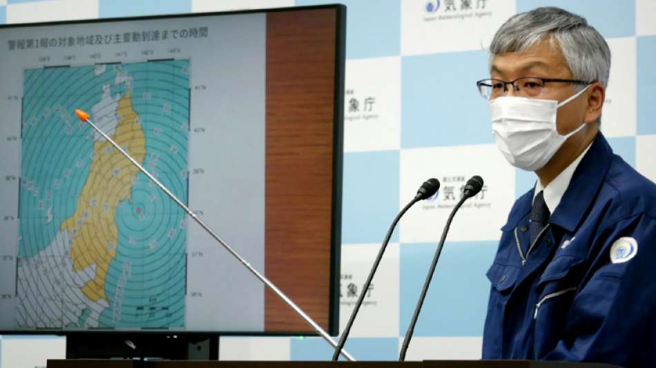 Mindestens drei Verletzte bei Erdbeben der St&auml;rke 6,8 im Nordosten Japans